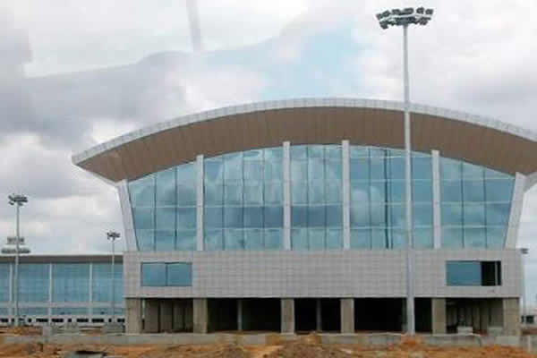 New Luanda airport under construction